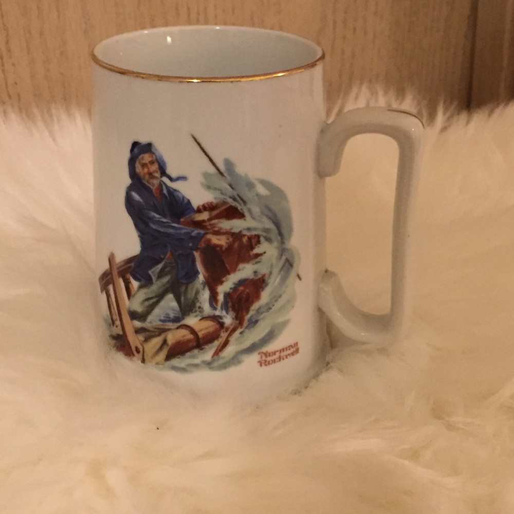 Norman Rockwell Mug | Braving the Storm